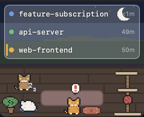 AgentManager — night scene